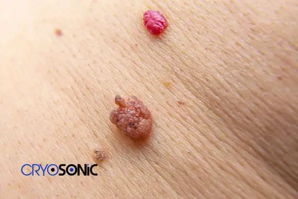 Image of a cherry angioma removal Newbury Newbury
